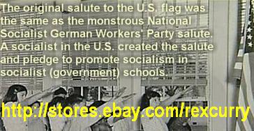 the socialist salute to the U.S. flag