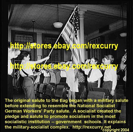 the military-socialist salute to the U.S. flag